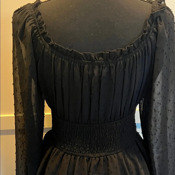 Urban Outfitters Urban Outfitters Black Romper Black Mini Size SP - Picture 6 of 7